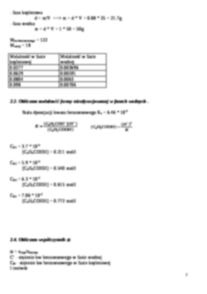 Prawo podziału Nernsta - strona 2