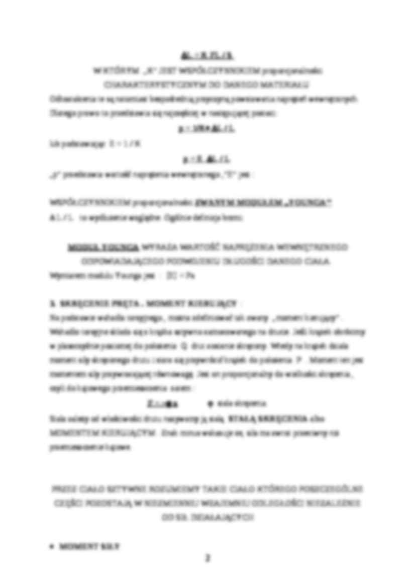 Wyznaczanie modułu sztywności - strona 2