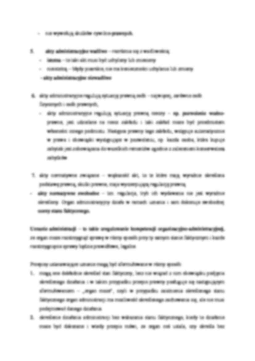Prawne formy działania administracji - Akt normatywny - strona 3