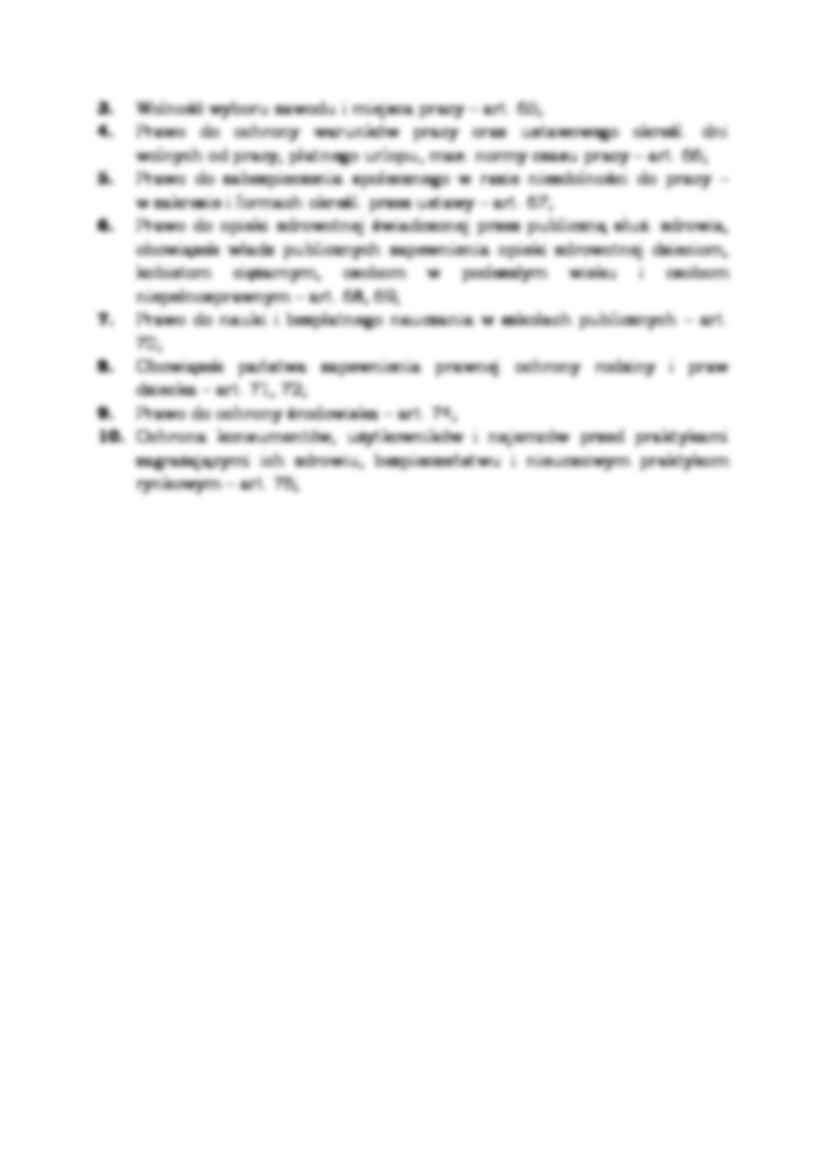 Konstytucyjne wolności i prawa - strona 3
