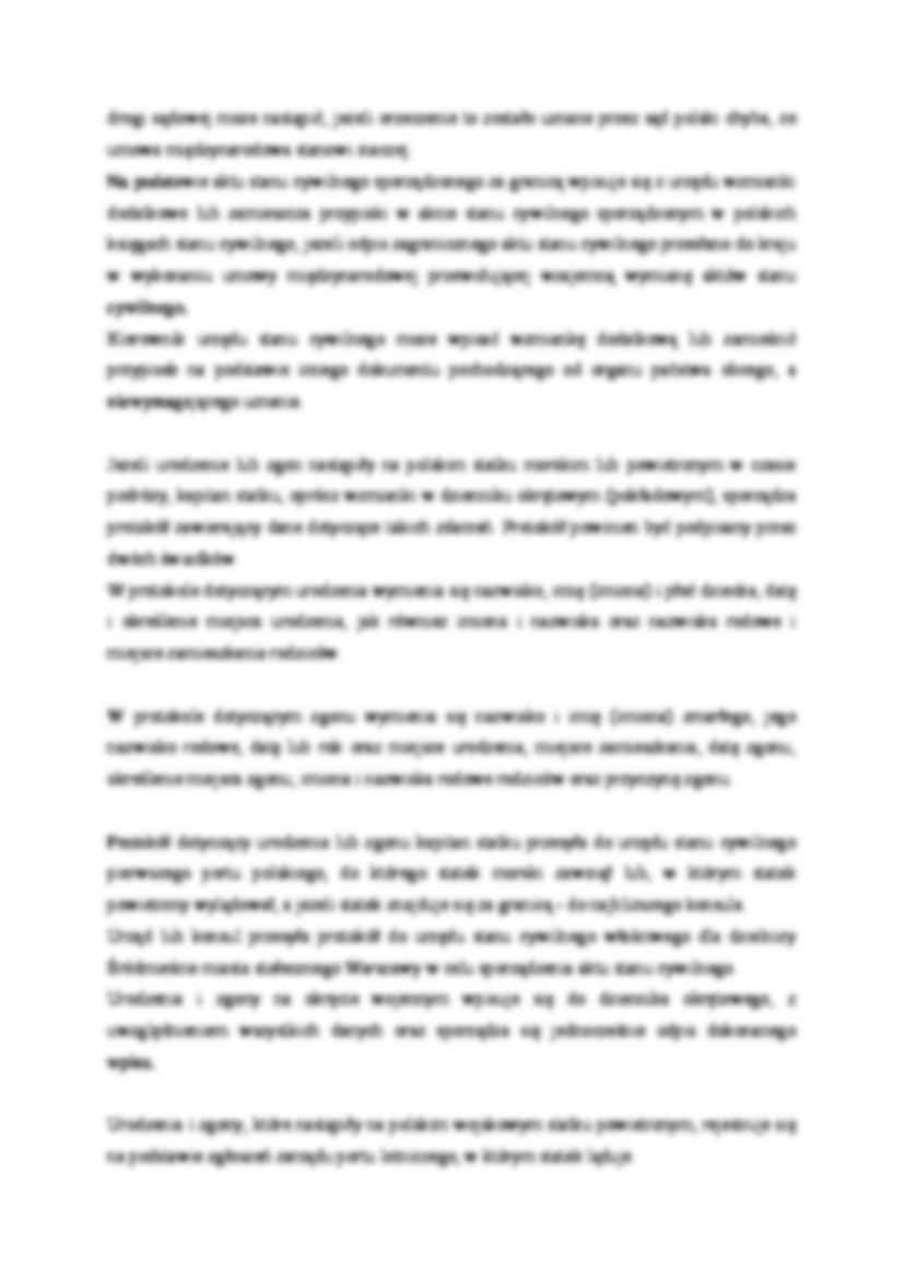 Szczególne wypadki rejestracji stanu cywilnego - strona 2