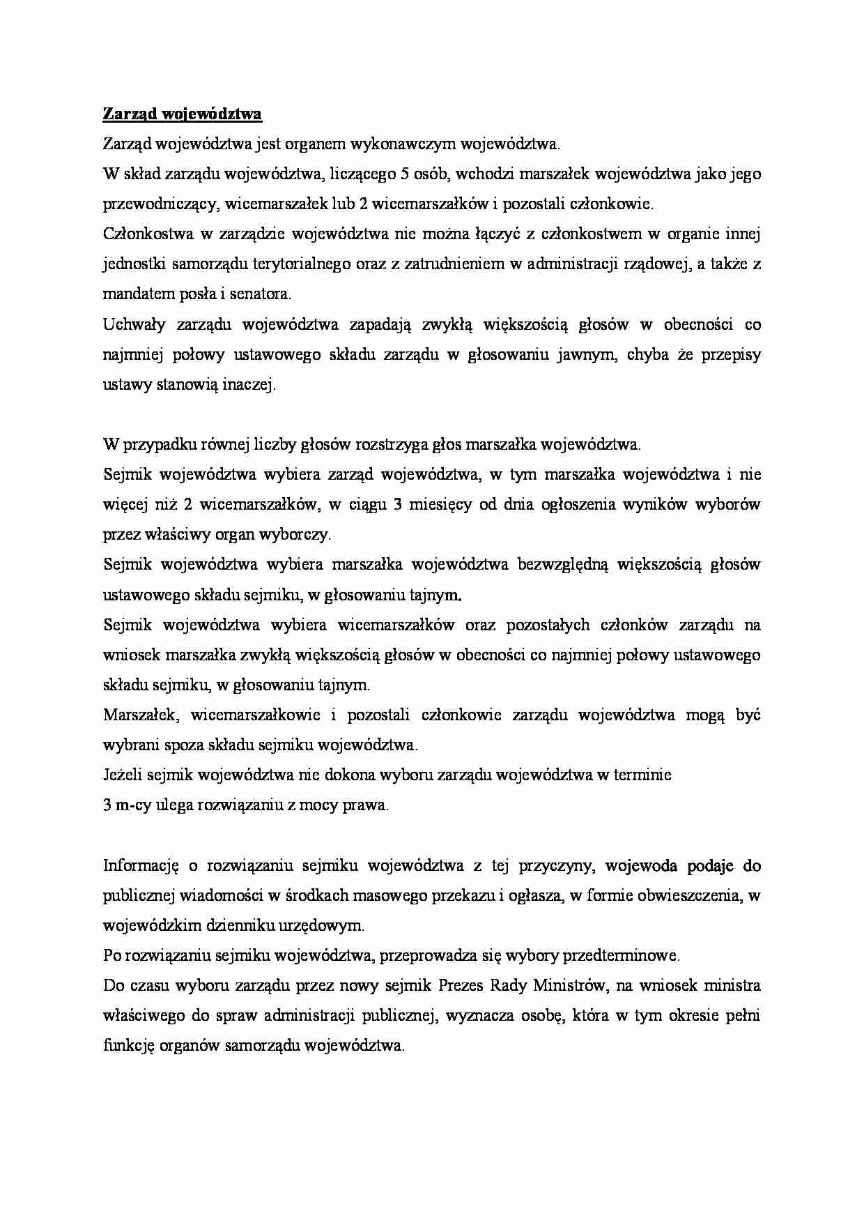 Zarząd województwa - strona 1