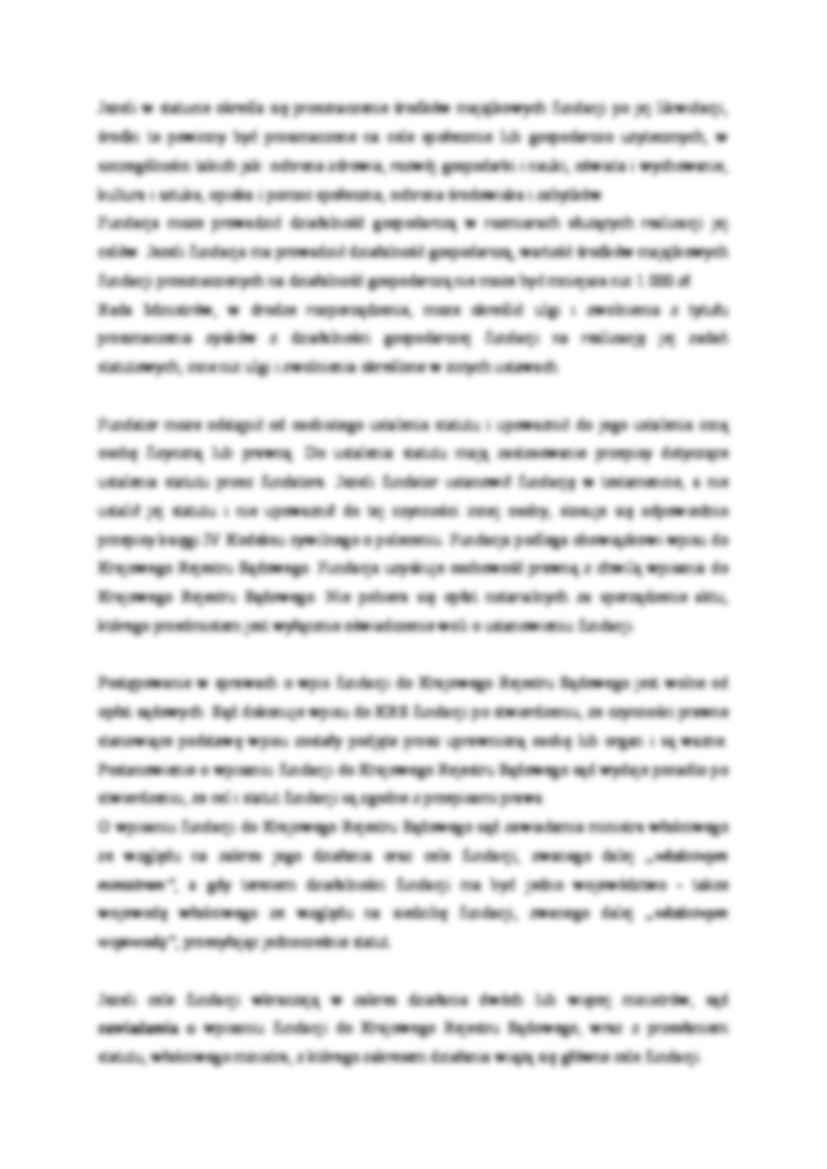 Fundacje - Krajowy Rejestr Sądowy - strona 2