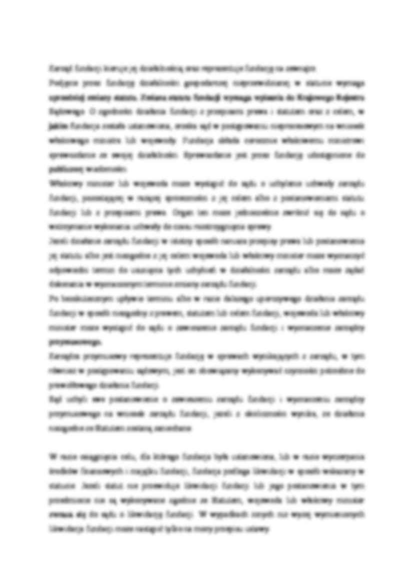 Fundacje - Krajowy Rejestr Sądowy - strona 3
