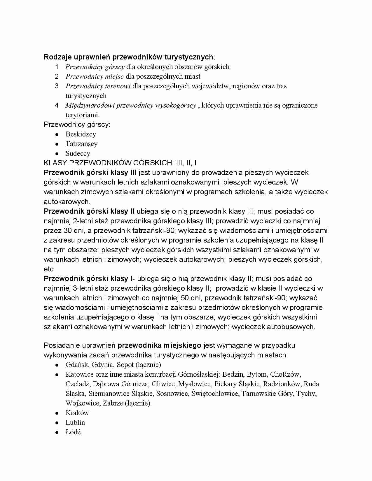 Przewodnik i pilot - zadania, prawa - strona 1