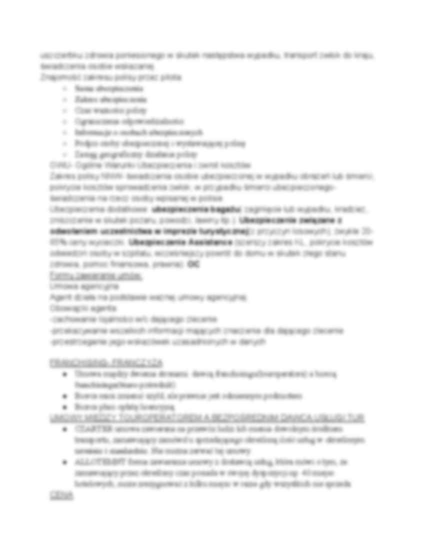 Wycieczka jako działalność gospodarcza - strona 2