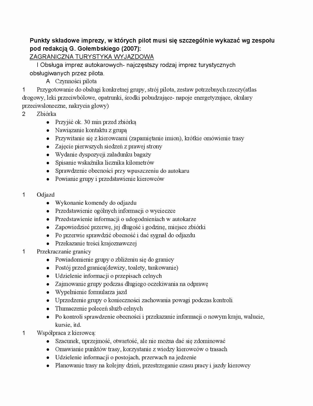 Zagraniczna turystyka wyjazdowa - strona 1