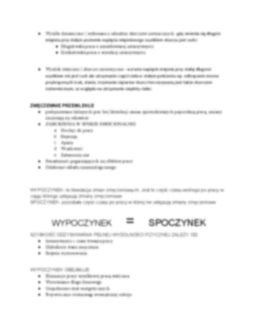 Długotrwały wysiłek fizyczny - wykład - strona 2