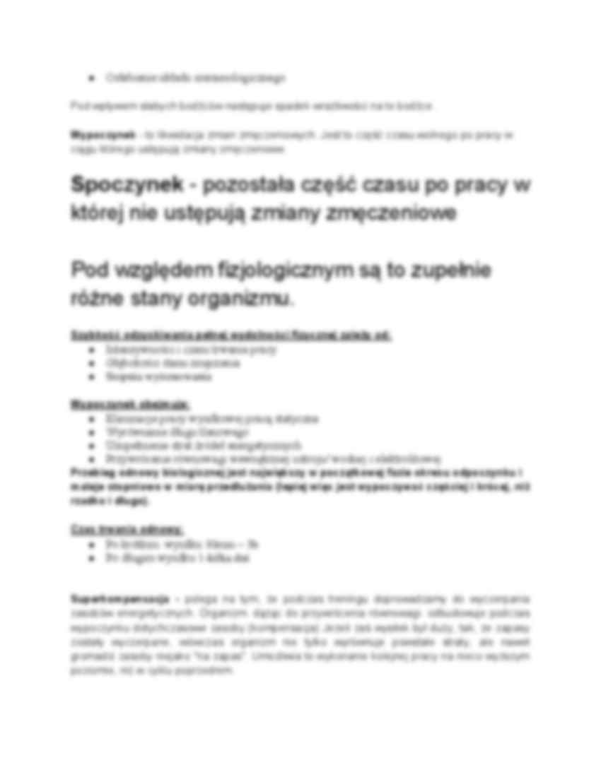 Zmęczenie, hipoksja - wykład - strona 2