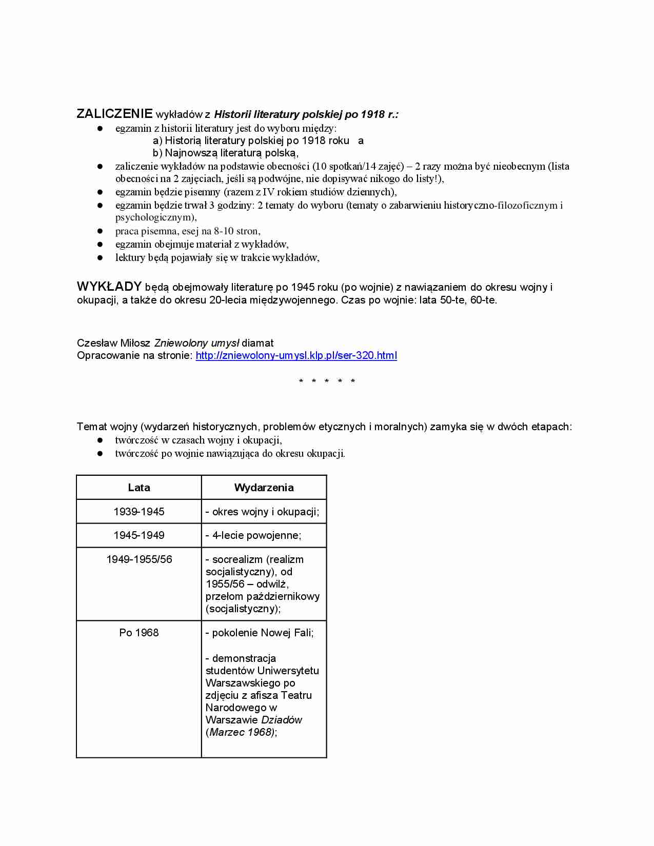 Temat wojny w historii literatury - strona 1