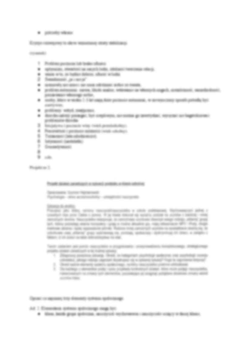 Koncepcja uczenia się i nauczania w koncepcji Davida A. Kolba - strona 2