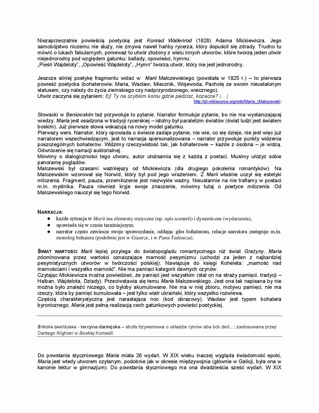 Maria (Malczewski) - omówienie - strona 1