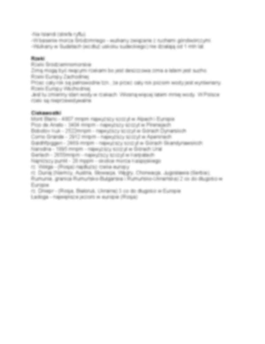 Europa, Półwyspy - omówienie - strona 3