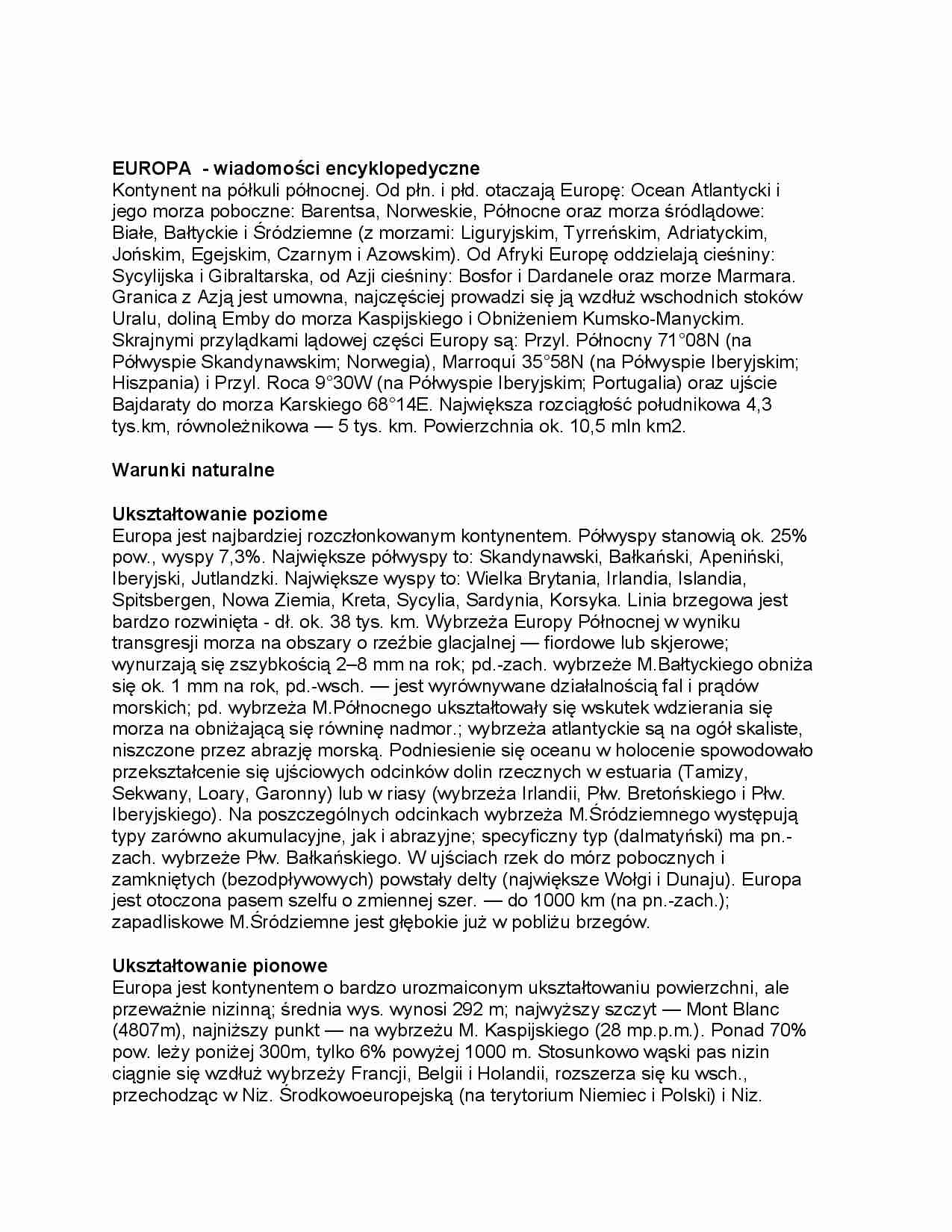 Europa - wiadomości - strona 1