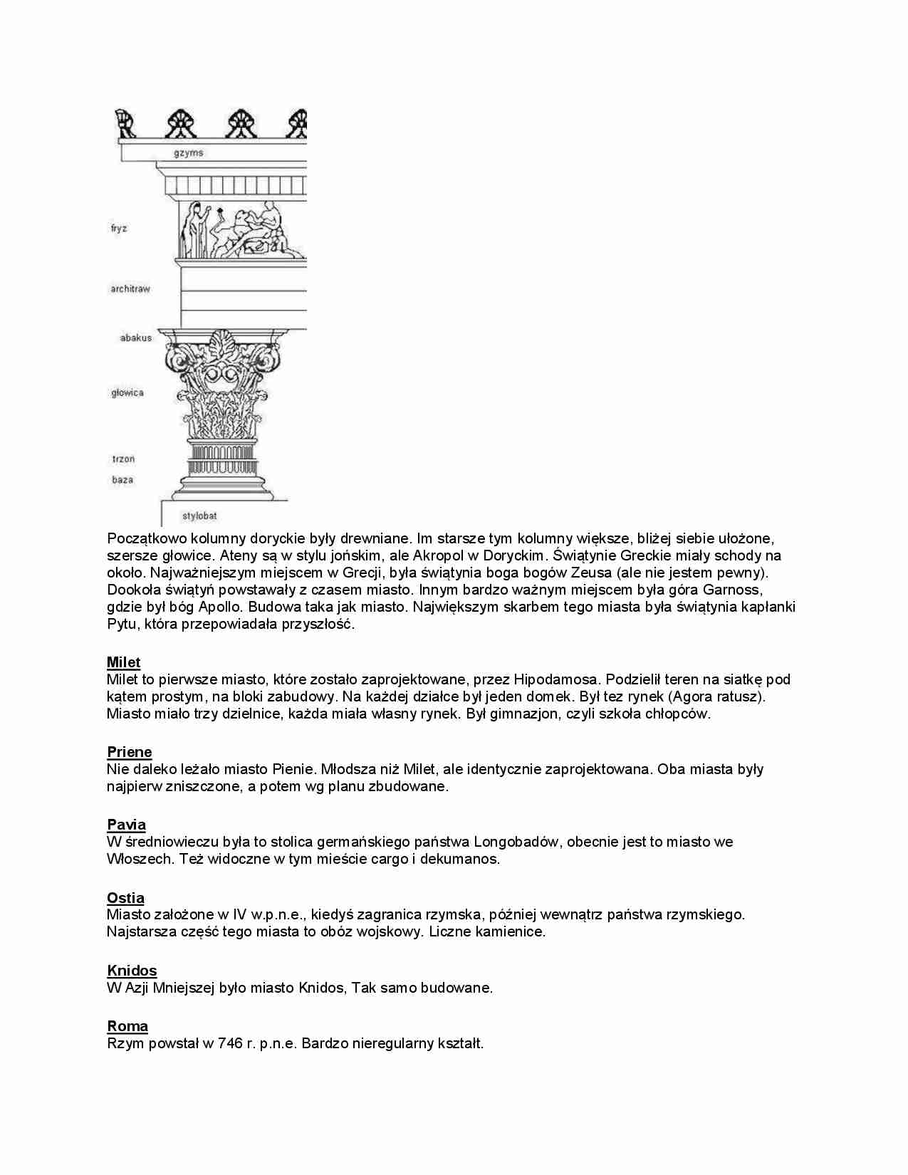 Roma, Panteron, Florencja  - charakterystyka - strona 1