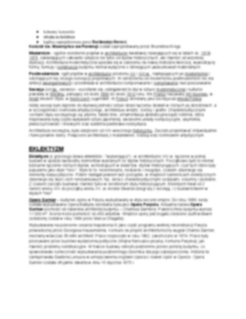 Styl gotycki i czasy nowożytne  - strona 2