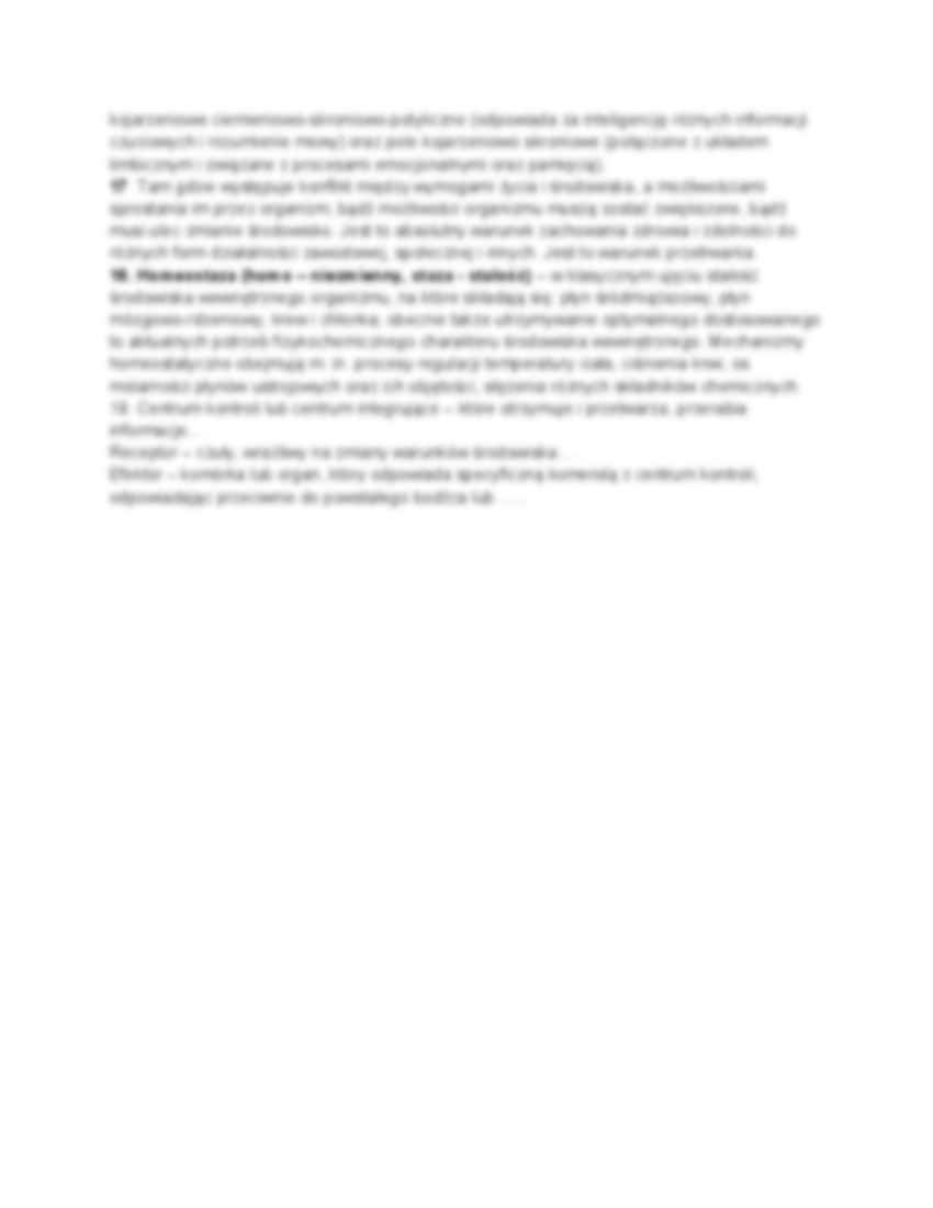 Układ nerwowy - elementy i omówienie - strona 3