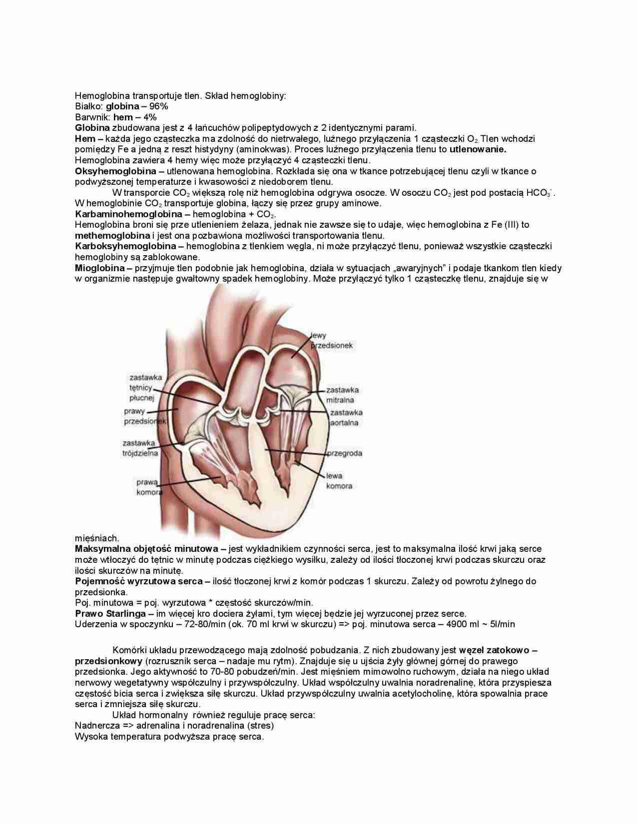 Hemoglobiana - jej rodzaj i rola - strona 1