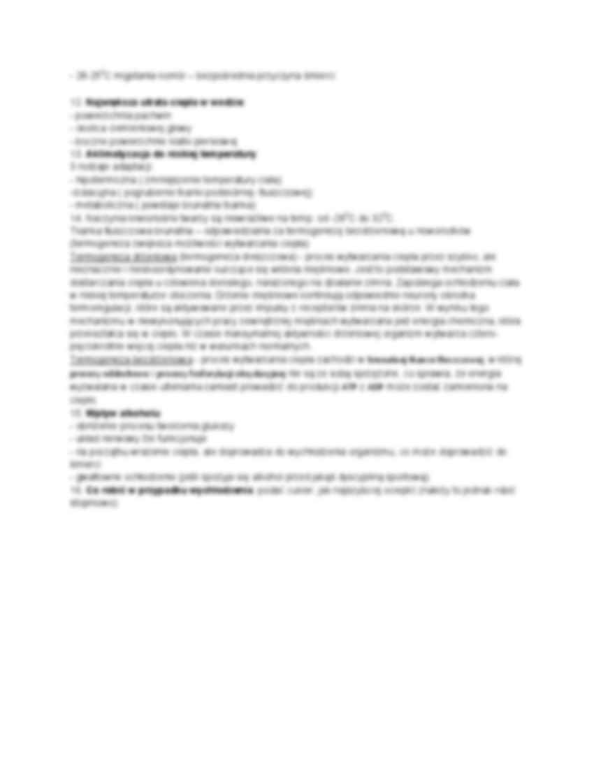 Układ termoregulacyjny - omówienie - strona 2