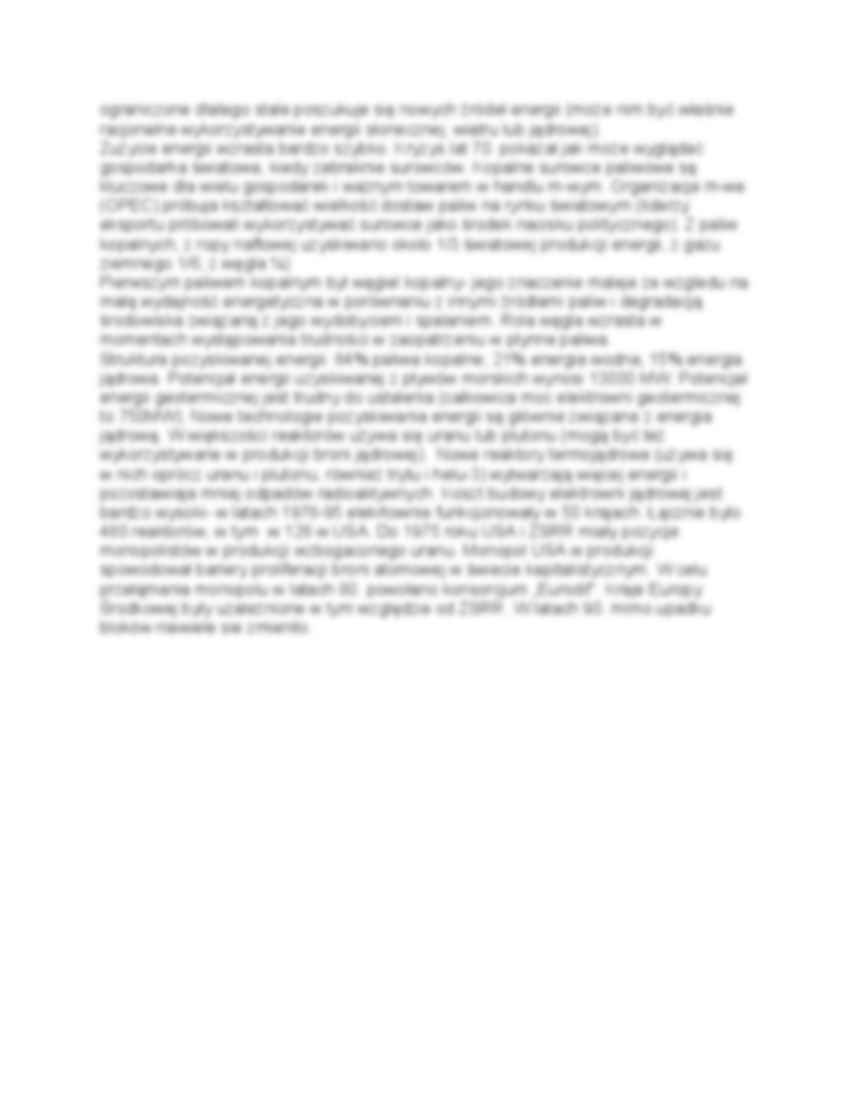 Problem głodu i światowa polityka energetyczna - strona 2