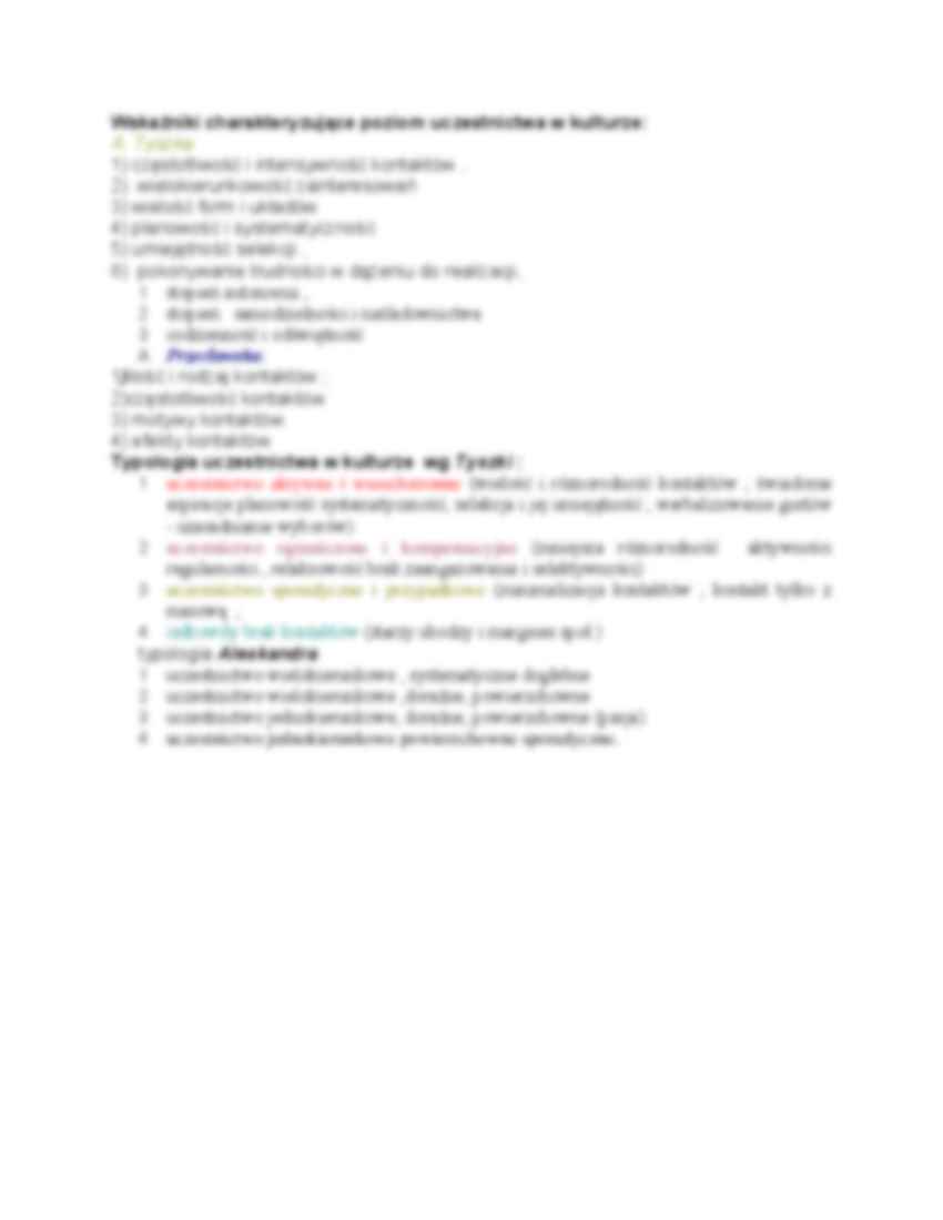 Układy kultury, procesy kulturotwórcze - strona 3