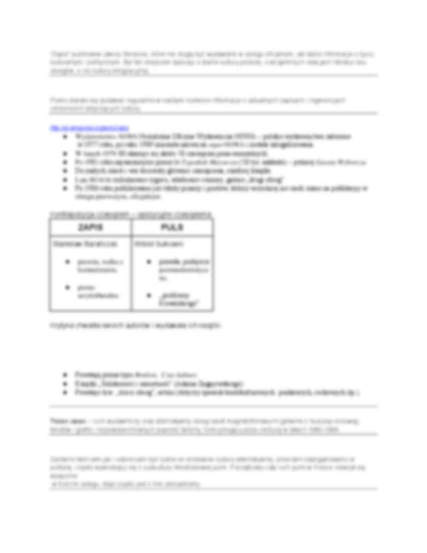 Literatura Polska po  1976 roku - strona 2