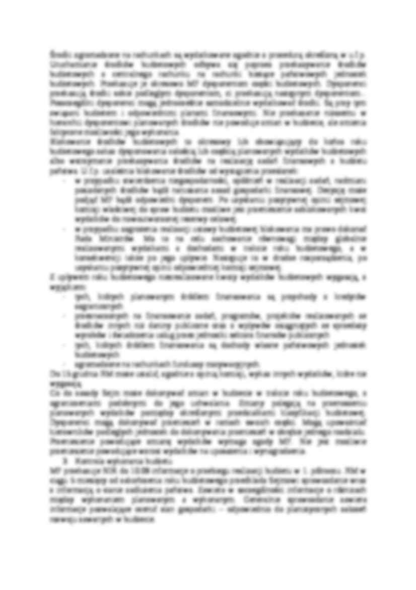 Procedura budżetowa - Zakład budżetowy - strona 3