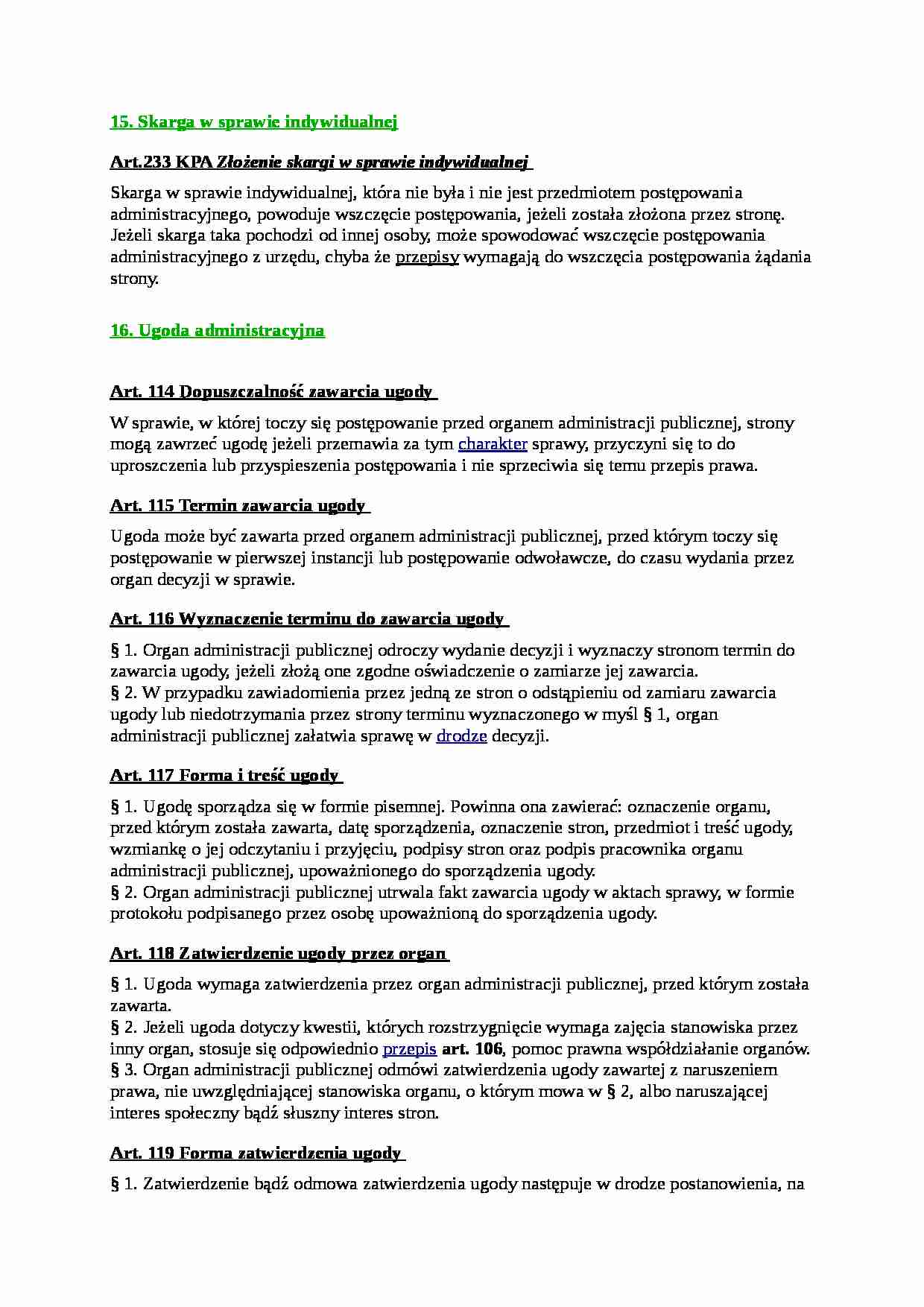 Skarga w sprawie indywidualnej - strona 1