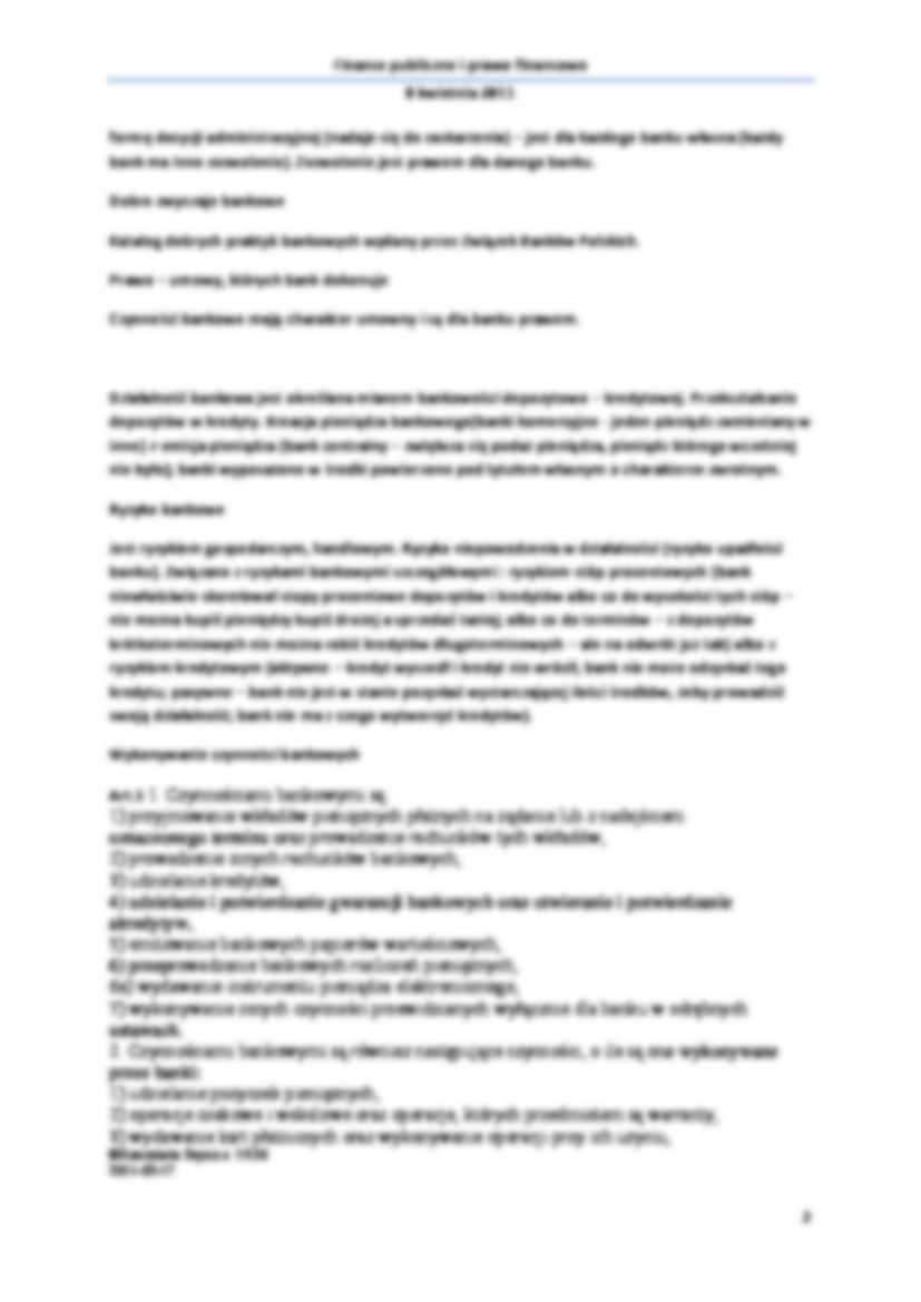 Prawo bankowe - Zezwolenia  - strona 2