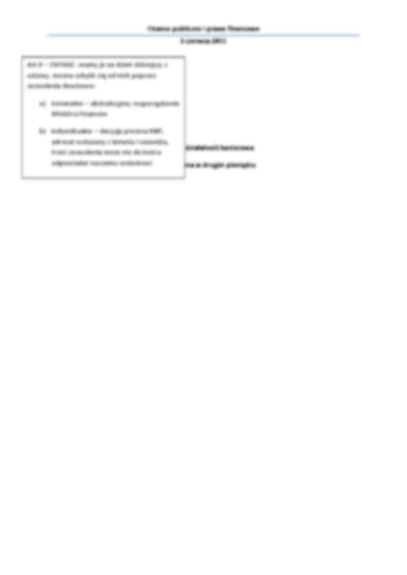 Prawo bankowe - Bank Centralny - strona 3