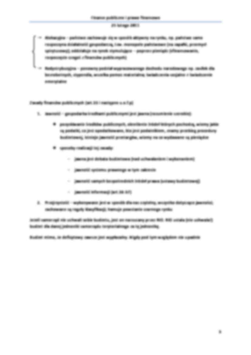 Prawo finansowe -  Prawo skarbowe  - strona 3