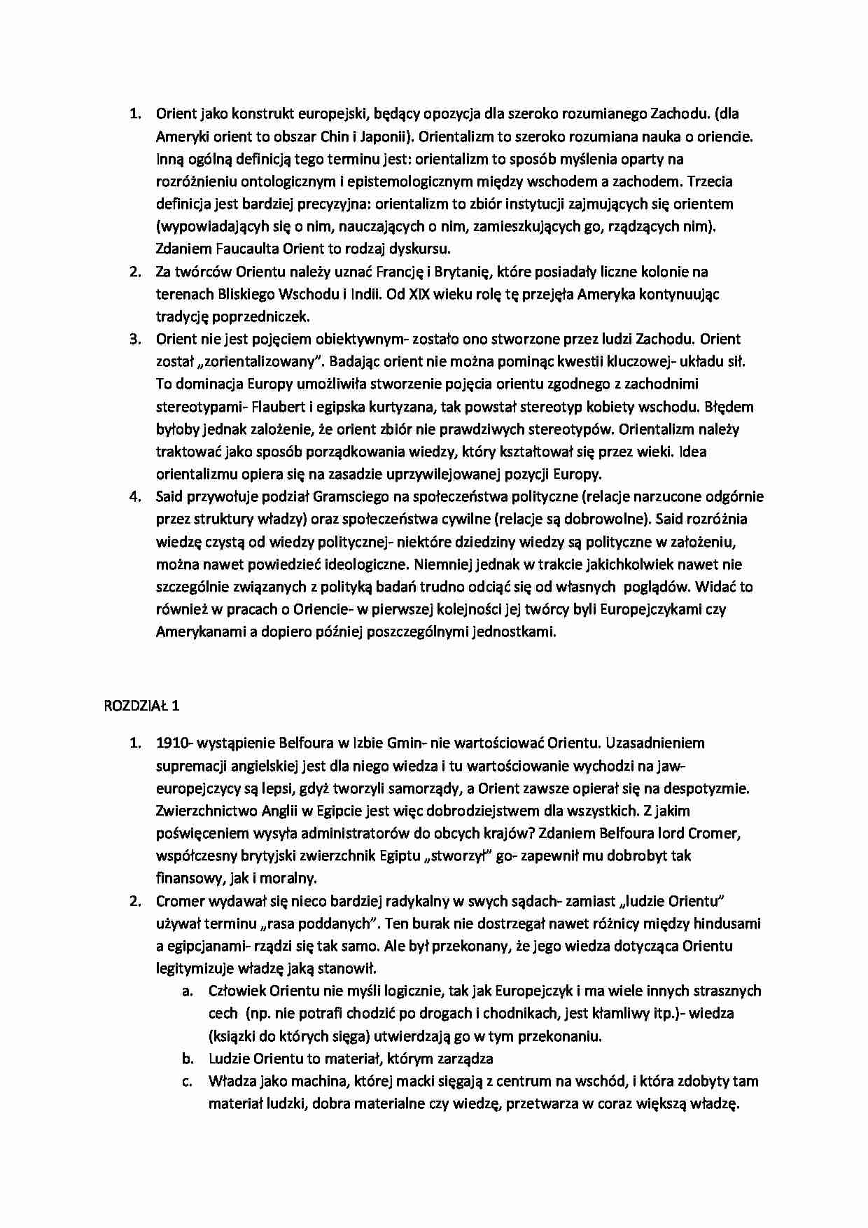 Orientalizm jako konstrukt europejski - strona 1