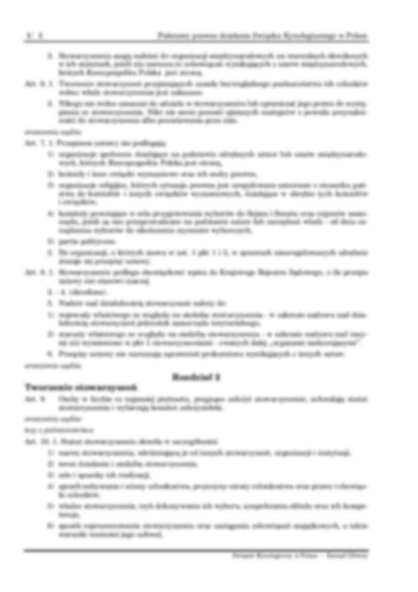 Prawo o stowarzyszeniach - strona 2