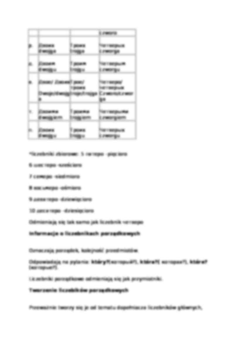 Liczebniki zbiorowe - przykłady - strona 2