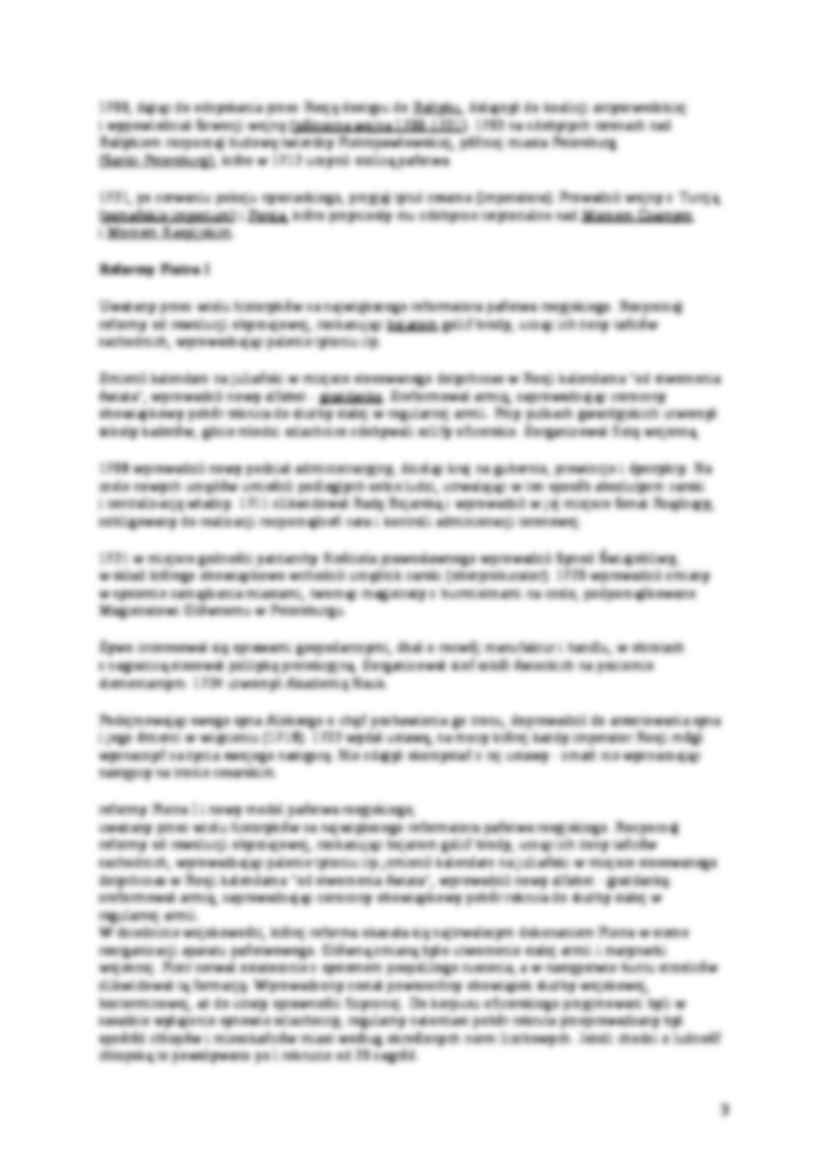 Dyplomata francuski Bonnac o reformach Piotra I - strona 3