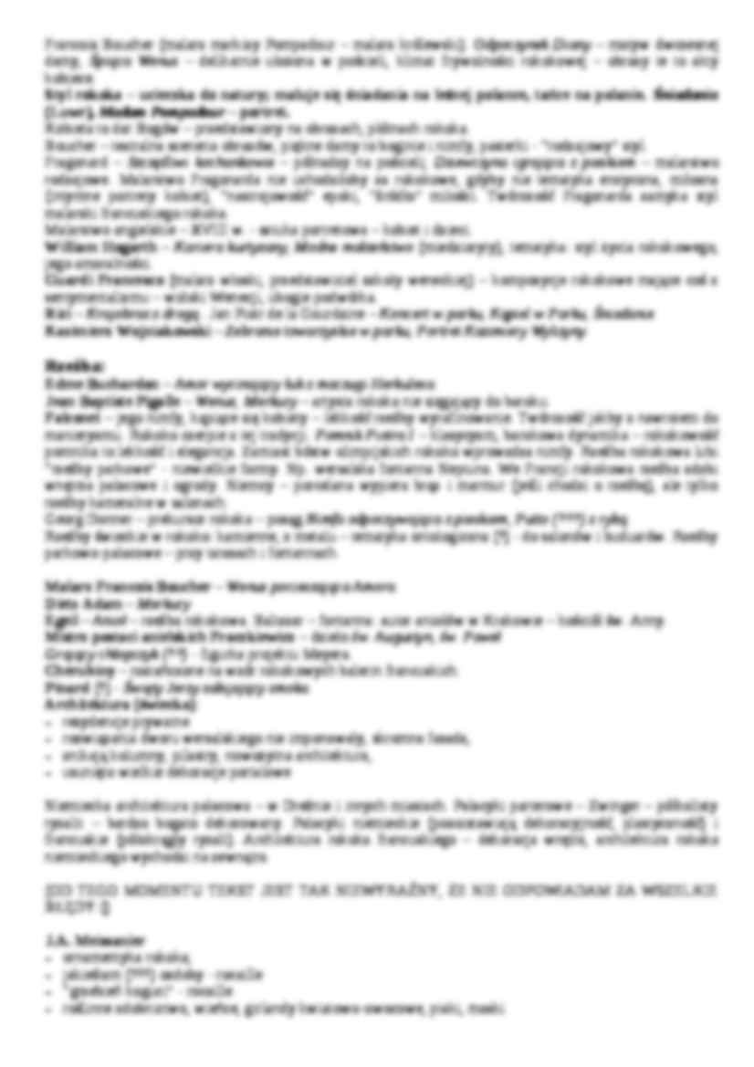 Rokoko - geneza, czas trwania, estetyka - strona 3