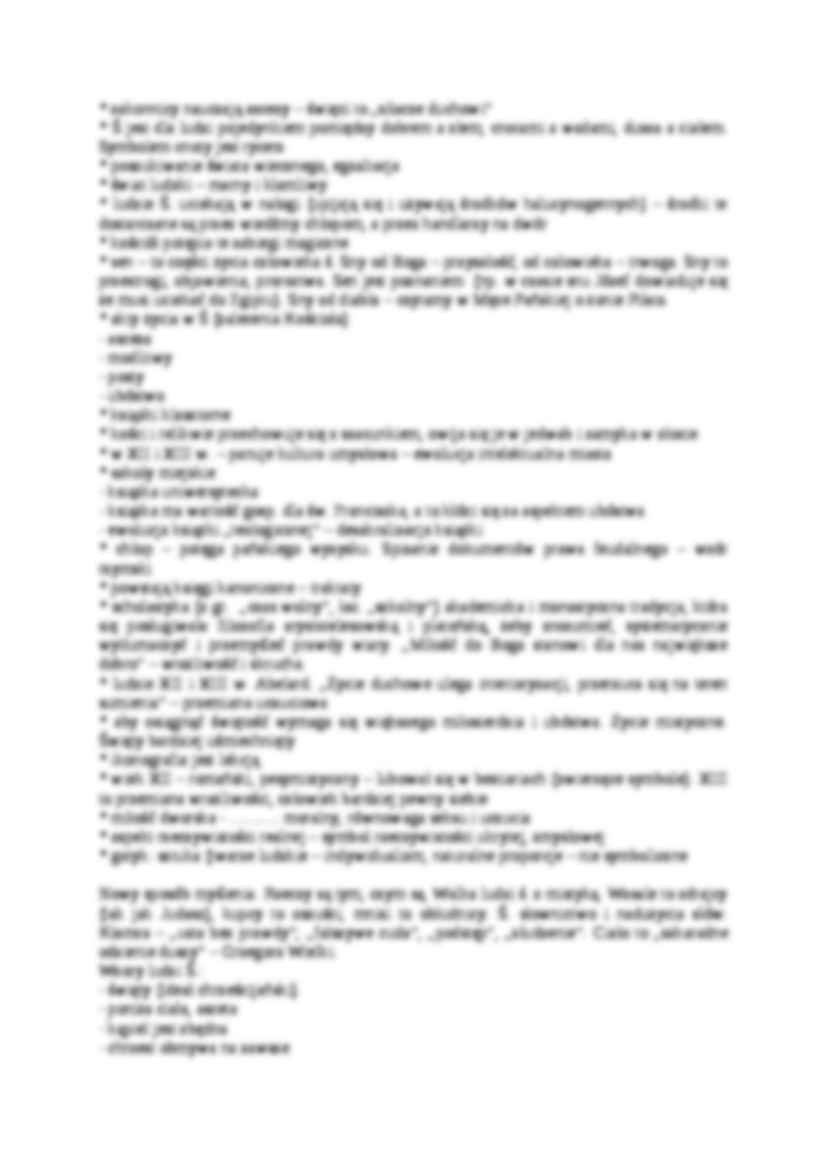 Mentalność człowieka średniowiecza według Le Goffa - strona 2