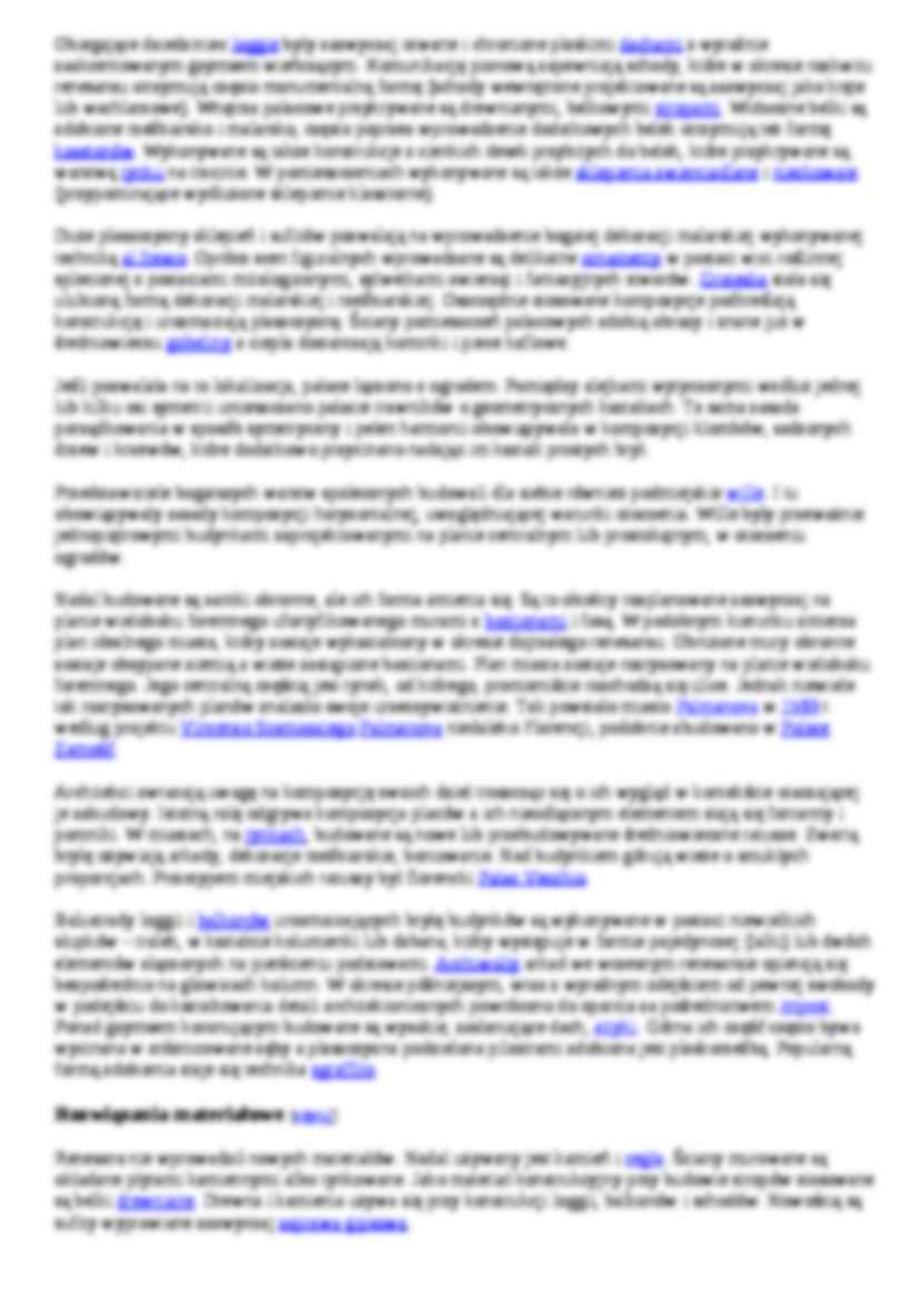 Renesans w architekturze - strona 3