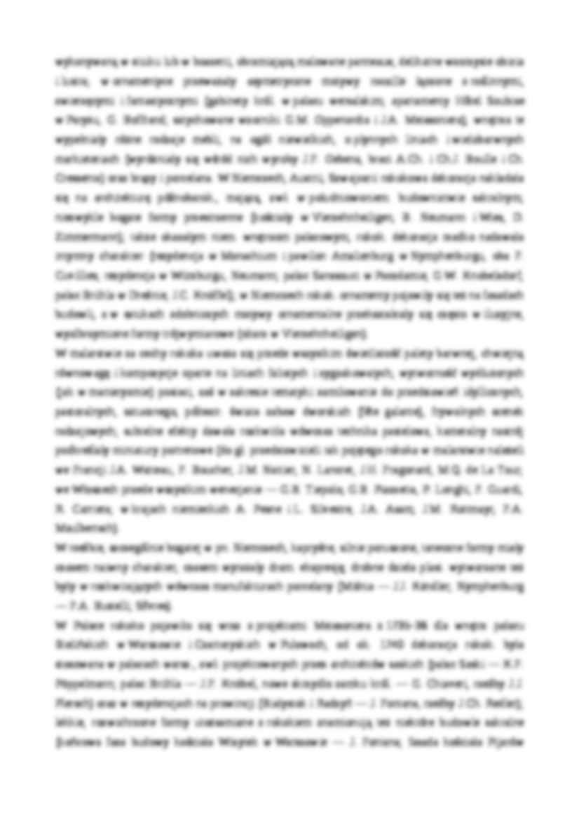 Rokoko - opis epoki - Sentymentalizm - strona 3