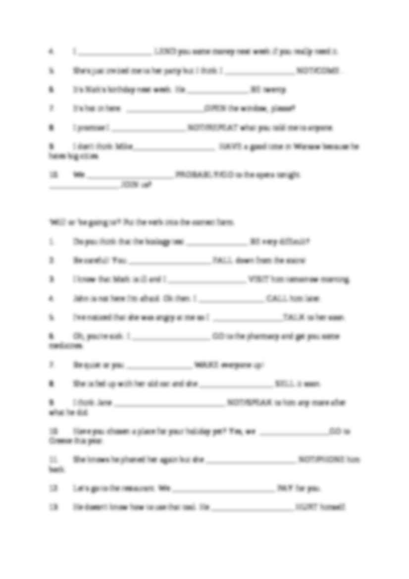 Formy wyrażania przyszłości - strona 3