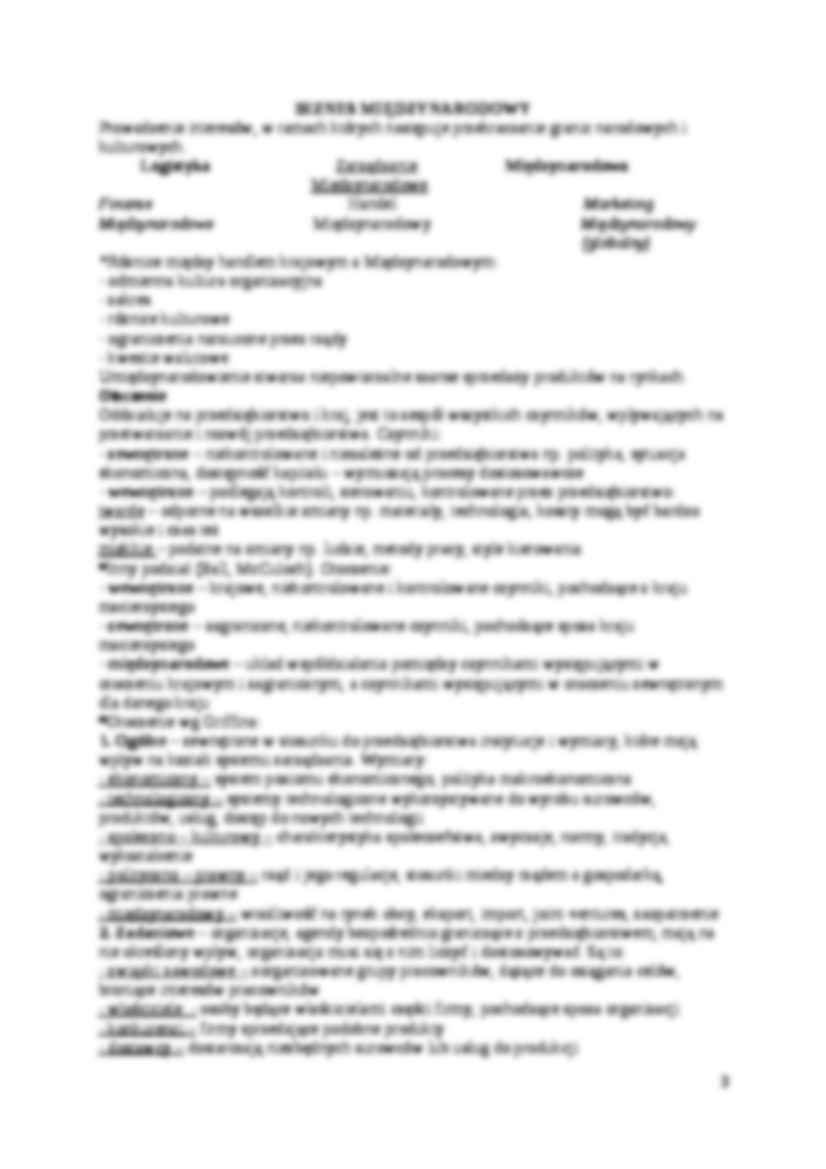 Międzynarodowe stosunki gospodarcze - Handel Zagraniczny - strona 3