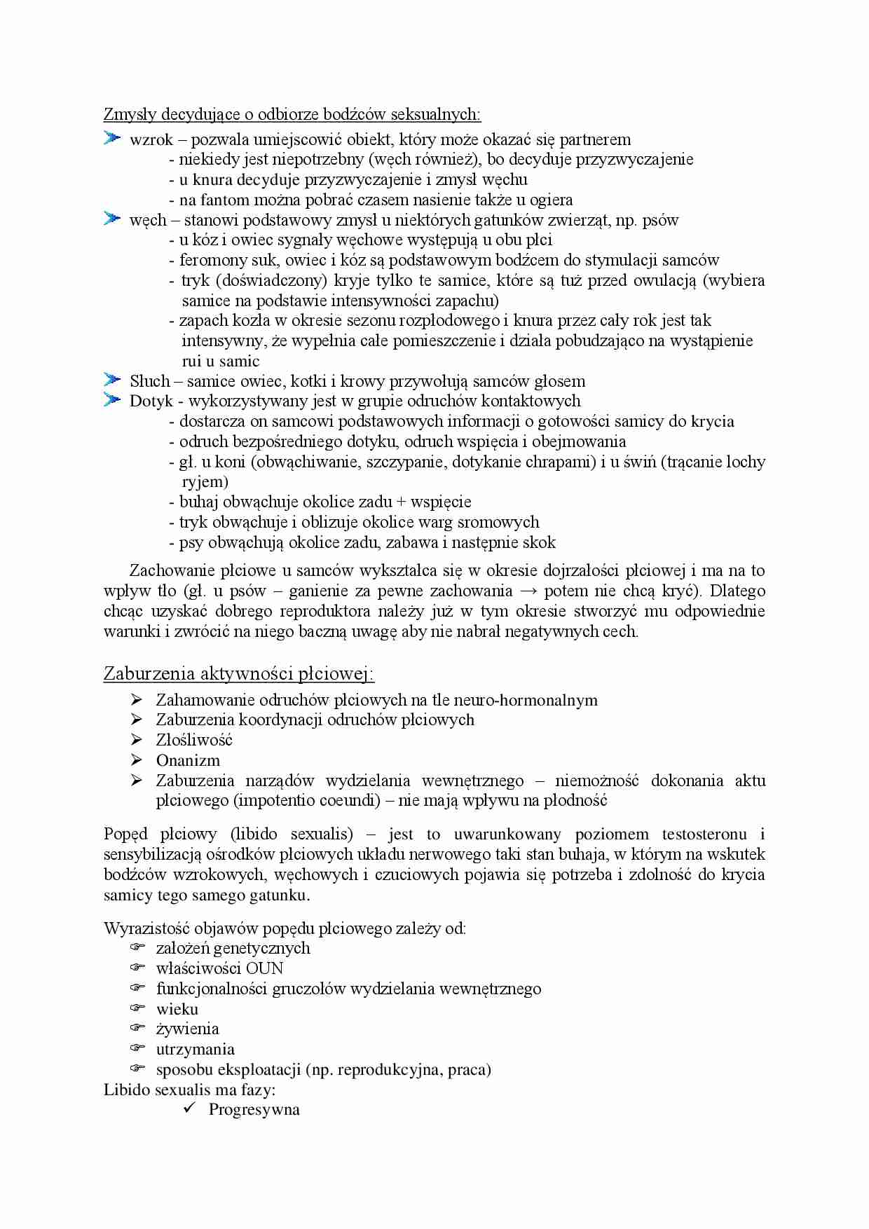 Zmysły decydujące o odbiorze bodźców seksualnych - strona 1