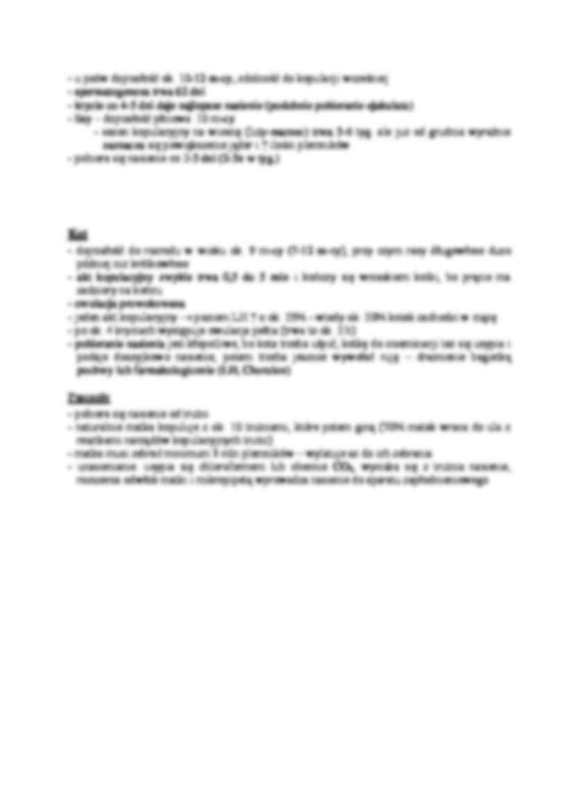 Normy użytkowania rozpłodowego samców zwierząt domowych - strona 3