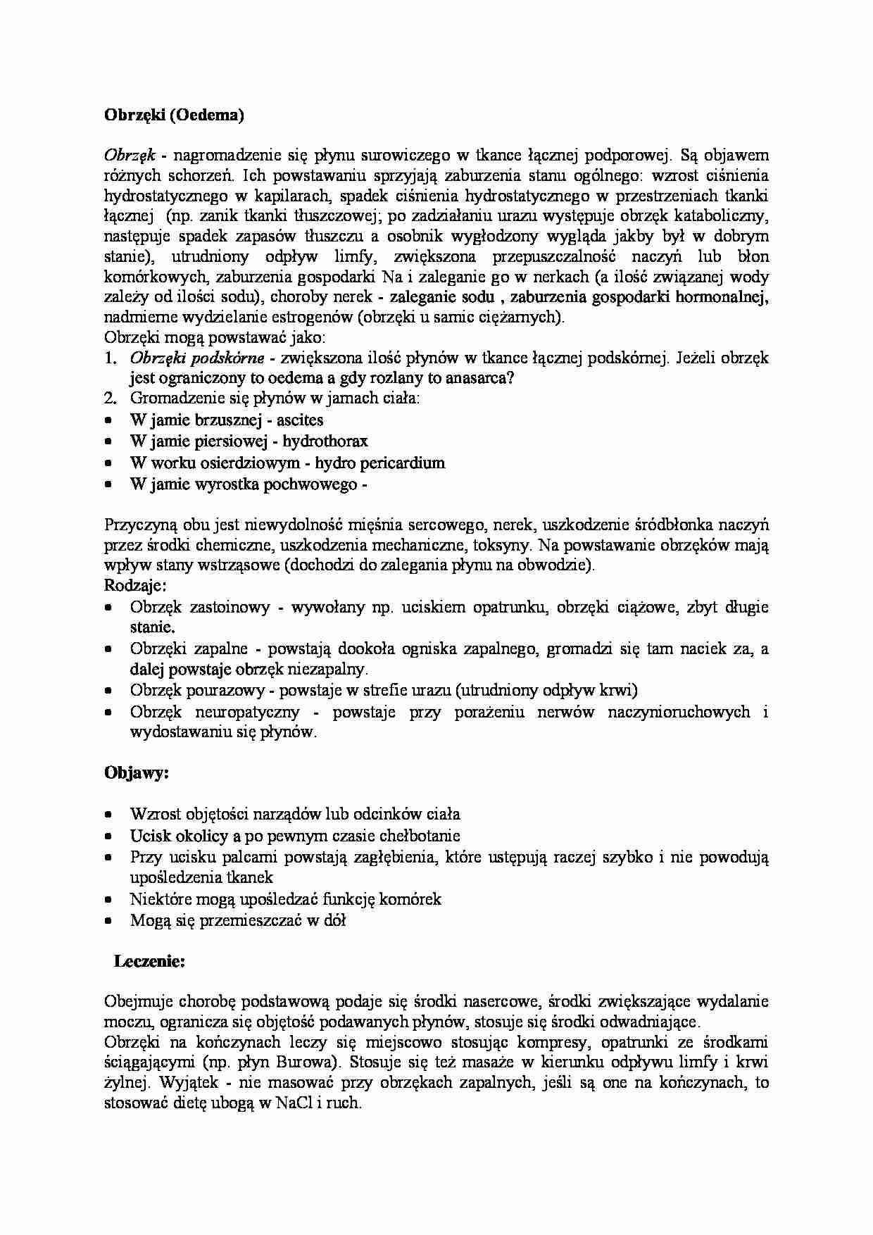 Obrzęki - strona 1
