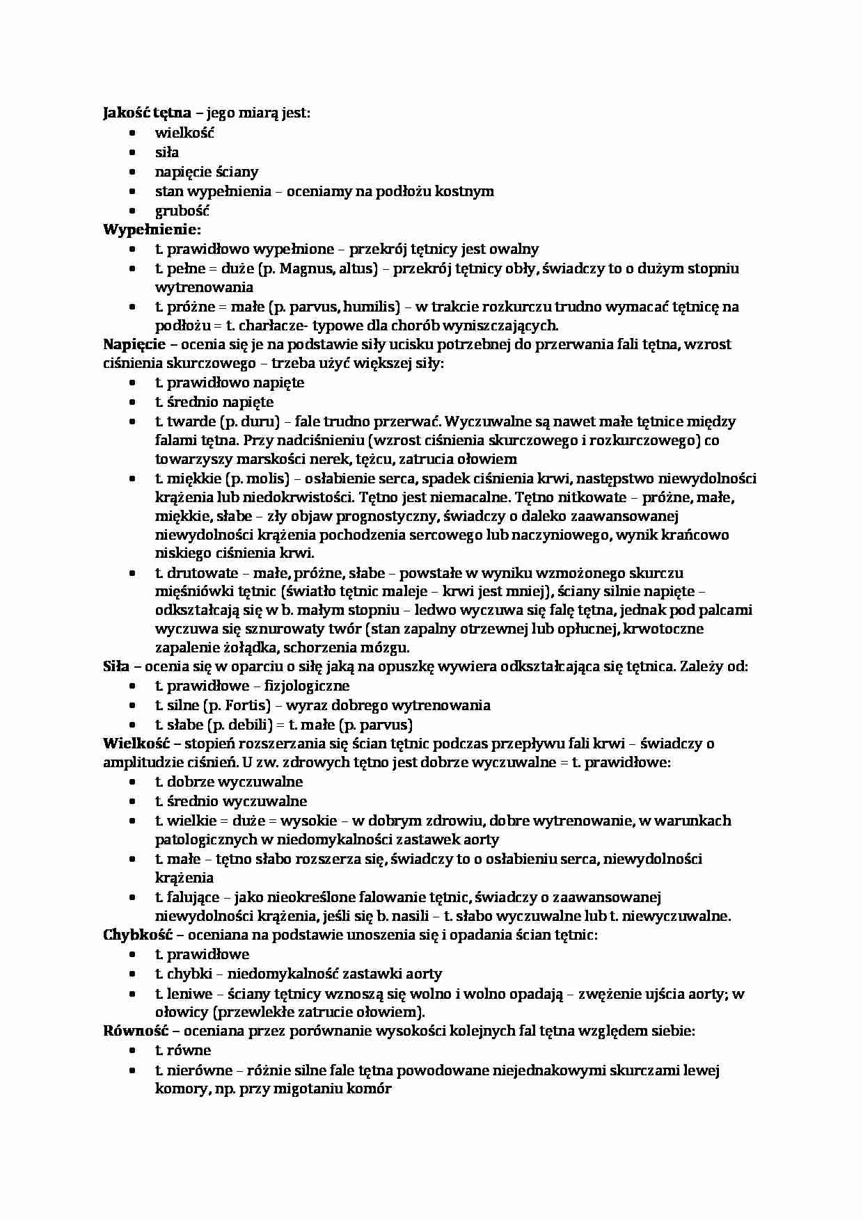 Tętno-jakość, wypełnienie, napięcie - strona 1