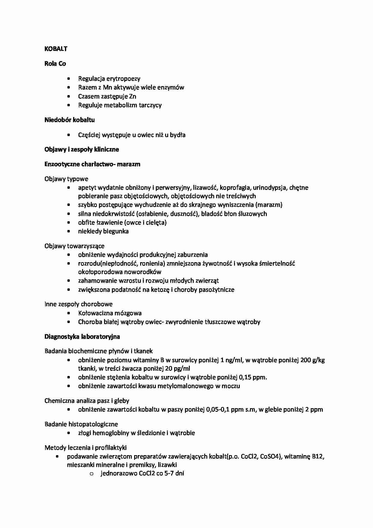 Pierwiastek Co-kobalt - strona 1