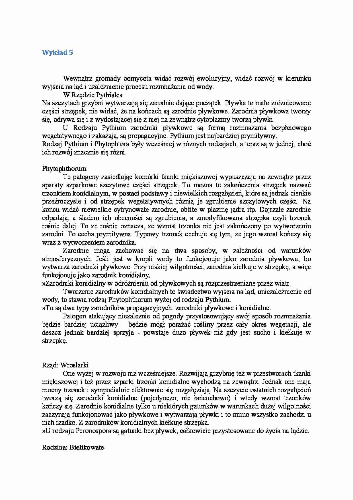 Grzyby-Pythium - strona 1