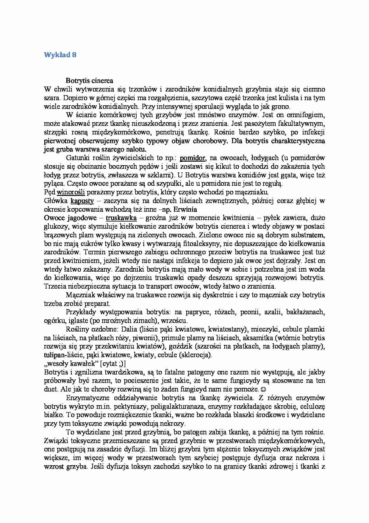 Botrytis cinerea - strona 1