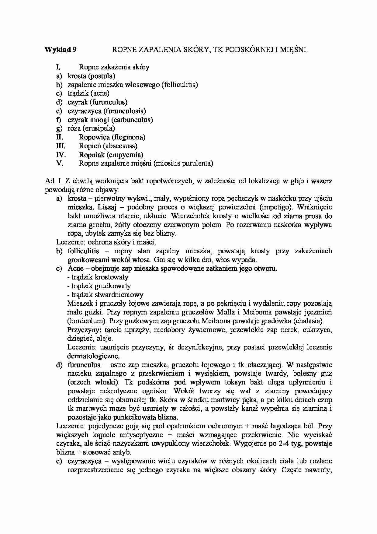 Ropne zapalenie skóry - strona 1