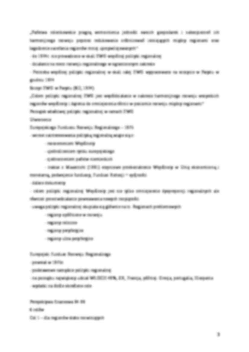 Polityka regionalna-wykład - strona 3
